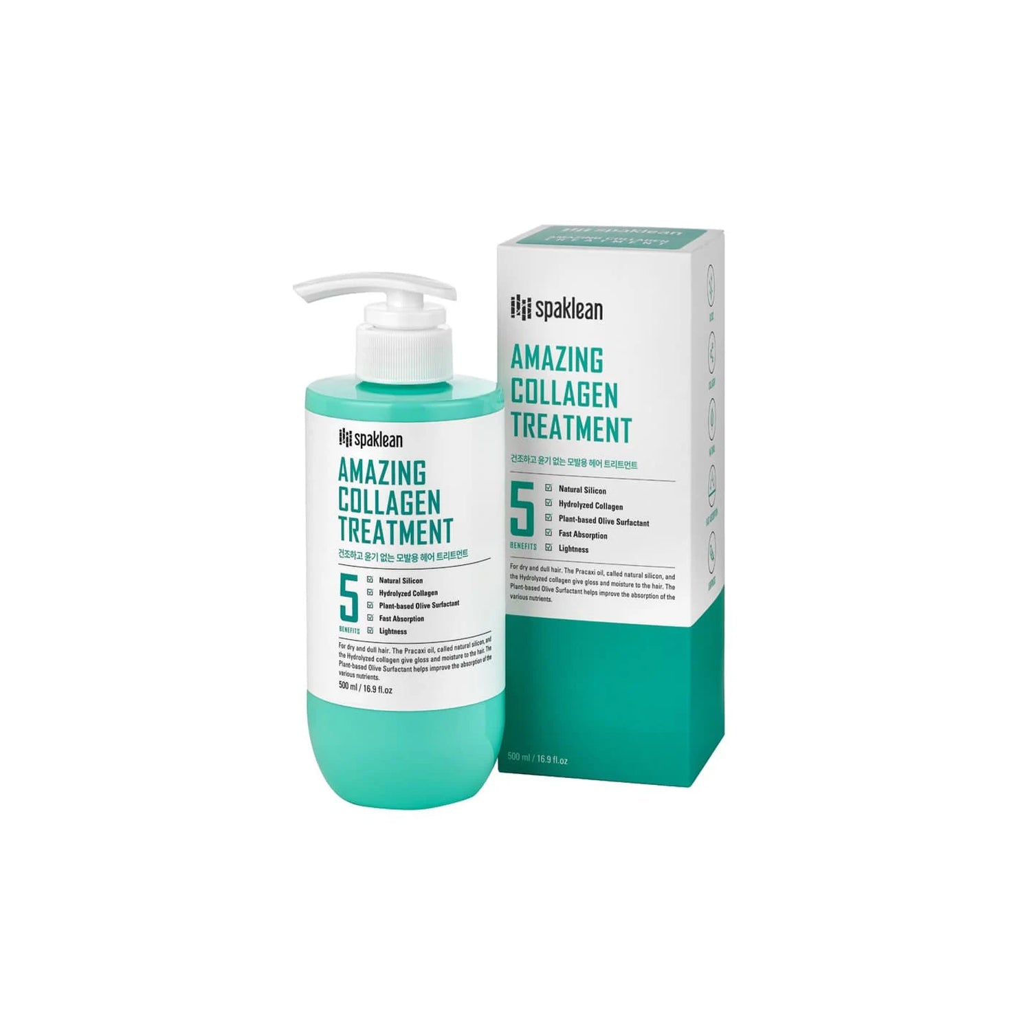 Spaklean Amazing Collagen Scalp Shampoo 500ml