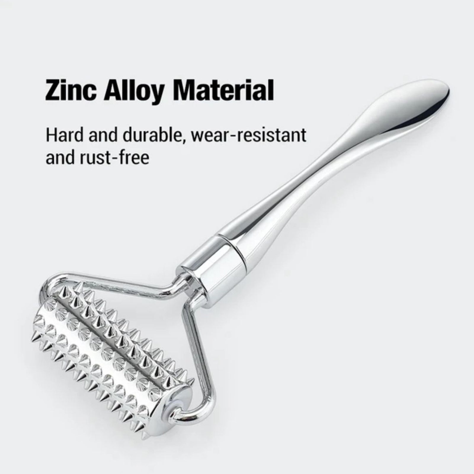 Stainless Steel Face Roller Massager