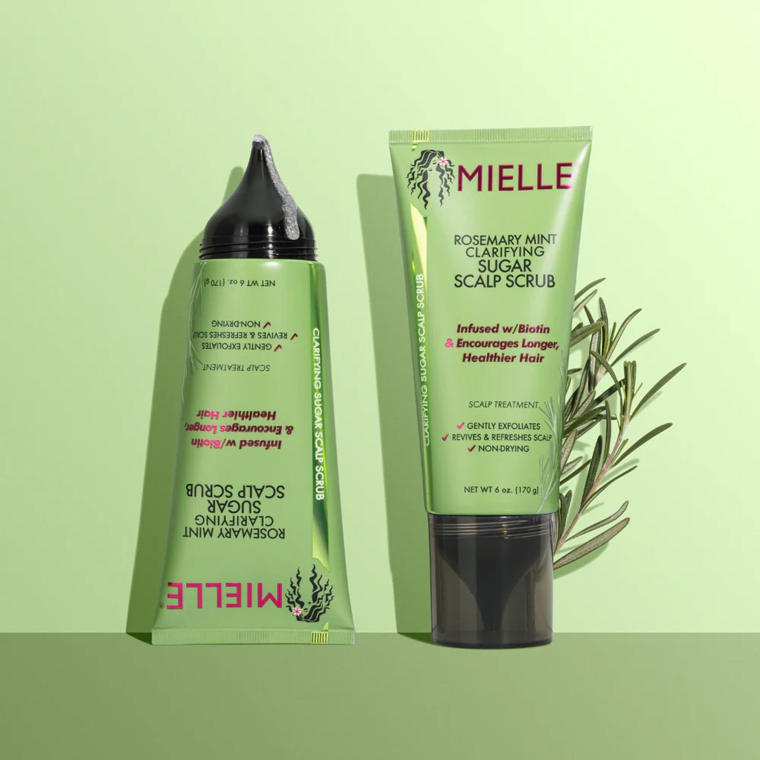Mielle Organics Rosemary Mint Clarifying Sugar Scalp Scrub - 170g