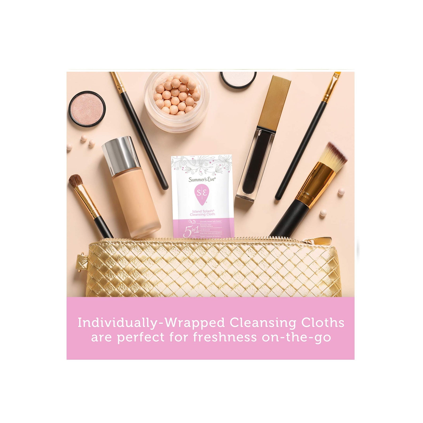 Summer's Eve Island Splash Cleansing Cloths - 16 piece