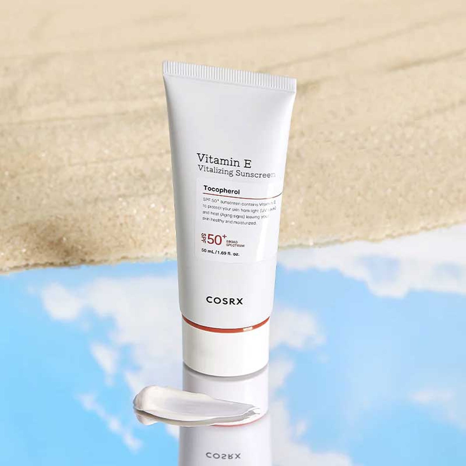 Cosrx Vitamin E Vitalizing Sunscreen SPF50+ - 50ml