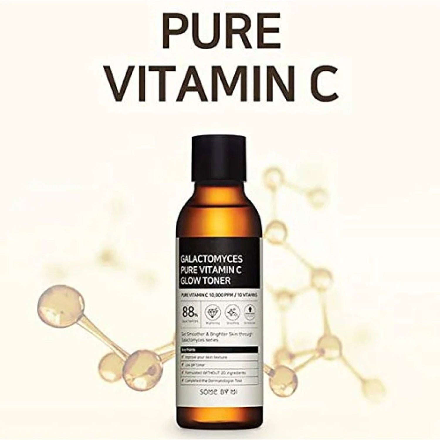 Some By Mi  Galactomyces Pure Vitamin C Glow Toner - qasr jamal