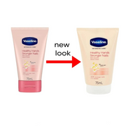 A New look of Vaseline Intensive Care Healthy Hands, Stronger Nails Hand Cream