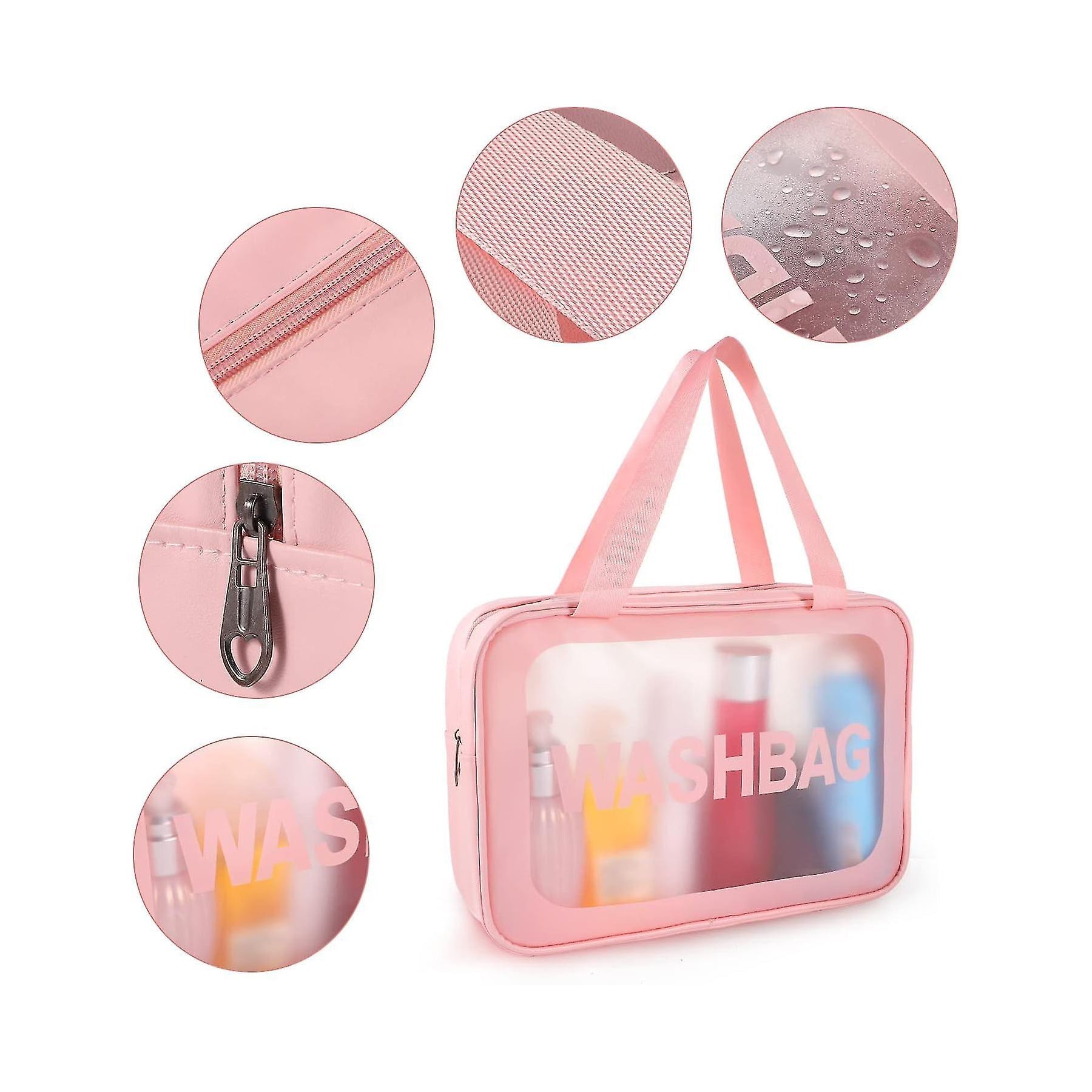 Single Layer  Portable Travel  and Makeup Organizer Bag {Large }