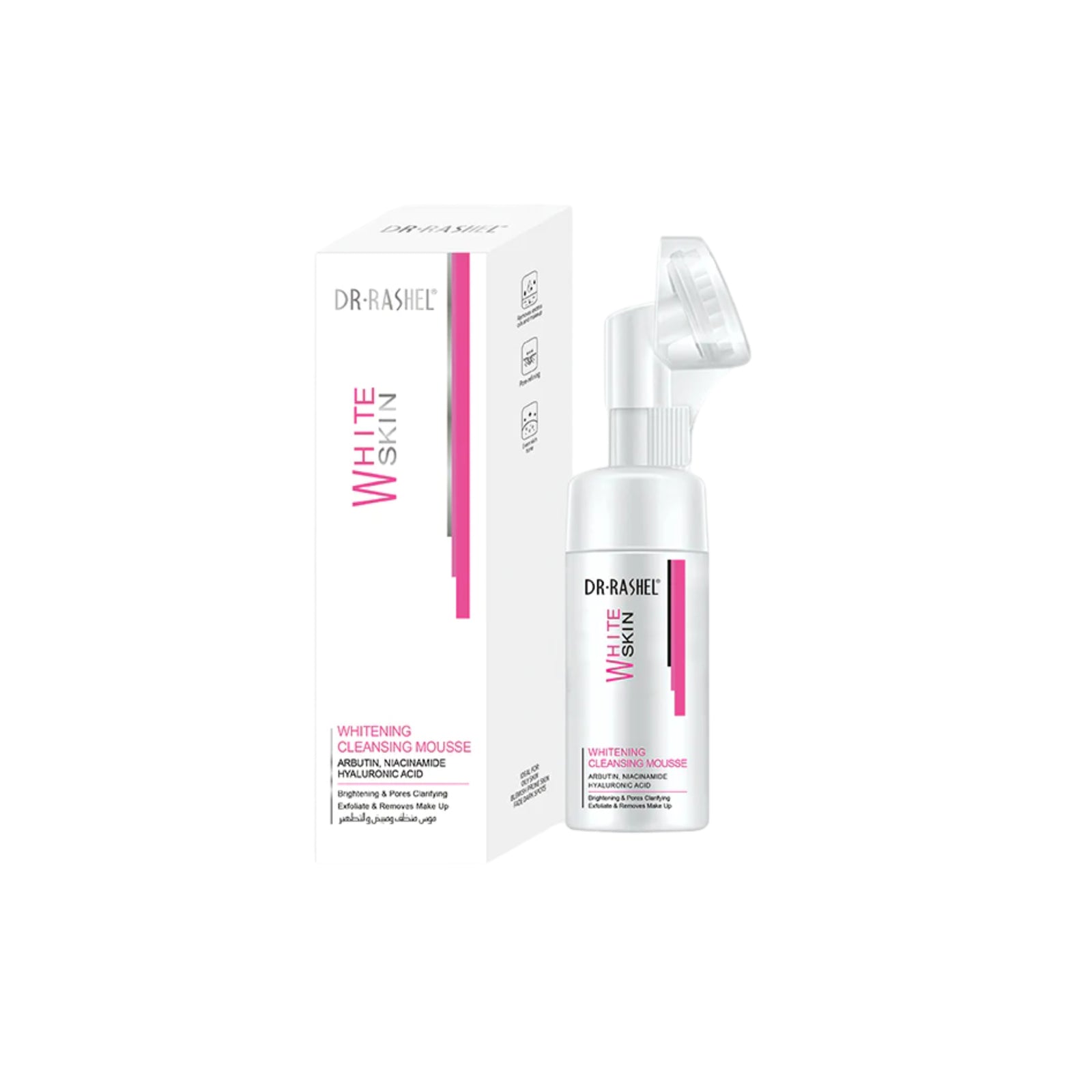 Dr.Rashel Whitening  Cleansing Mousse - 120ml