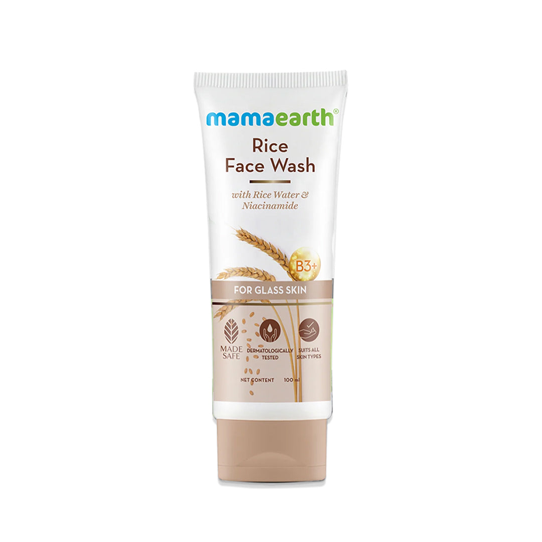 Mamaearth Face Wash - 100ml: SLS and Paraben-free Ubtan Face Wash 