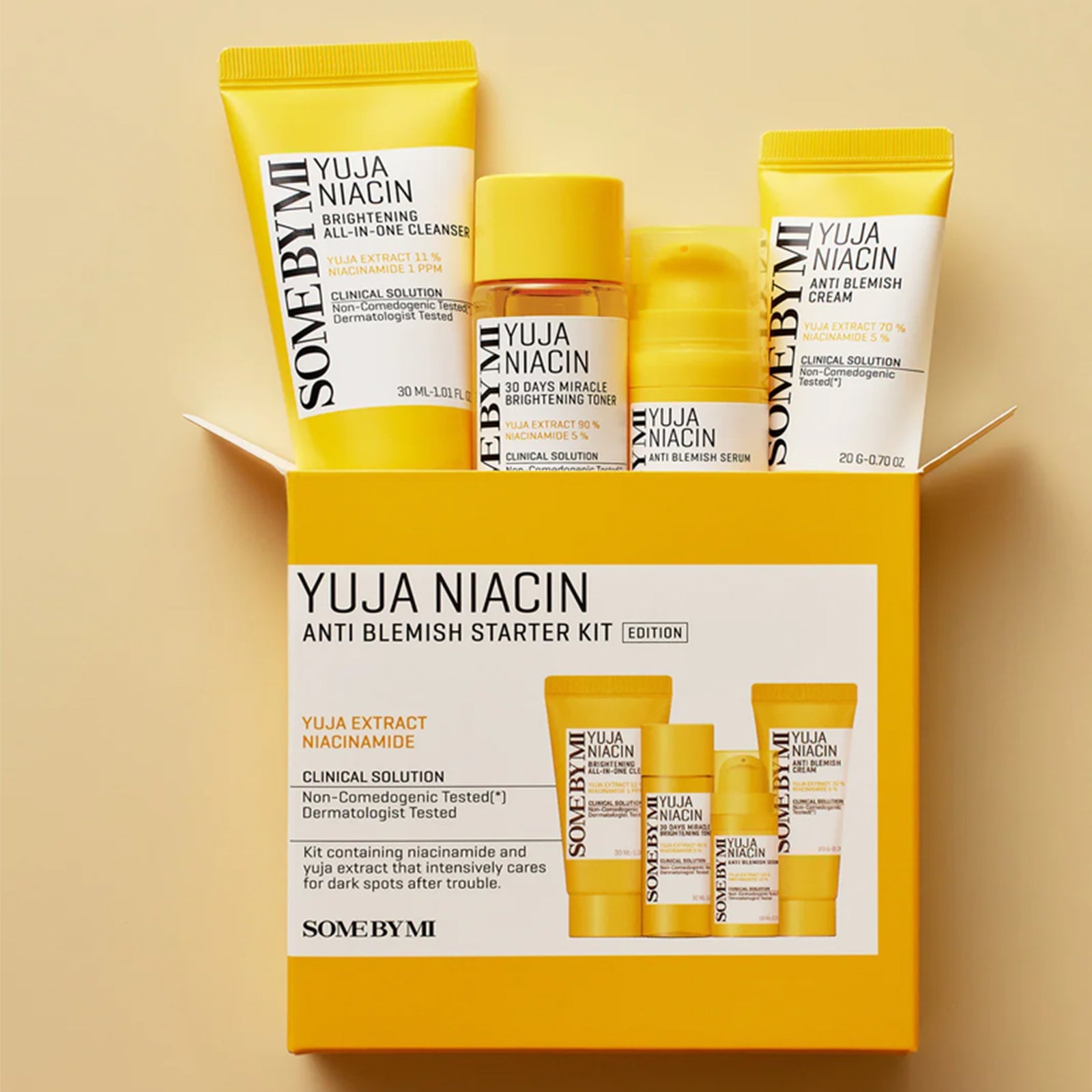 Some By Mi Yuja Niacin Anti Blemish Starter Kit- Qasr Jamal