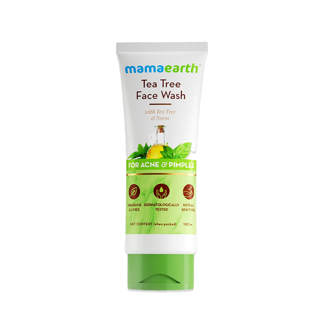 Mamaearth Face Wash - 100ml: SLS and Paraben-free Ubtan Face Wash .